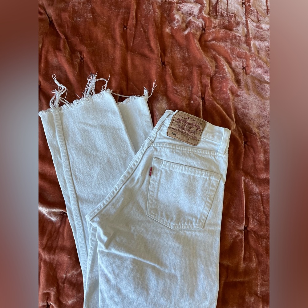 Levi’s 501 Cropped Straight Jeans